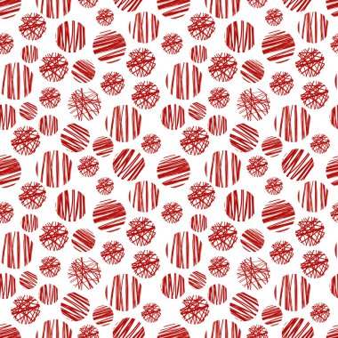 sorunsuz bir kırmızı daire tasarlamak vektör