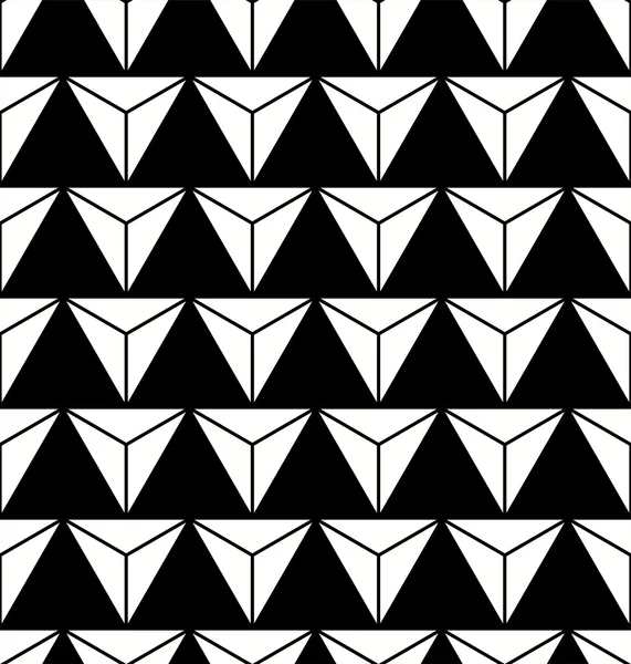 Бесшовный вектор фона белого треугольника — стоковый вектор