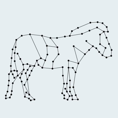 at line art vektör