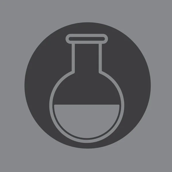 Vector de vidrio químico — Vector de stock