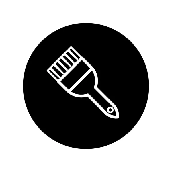 Paintbrush icon vector — Stock Vector
