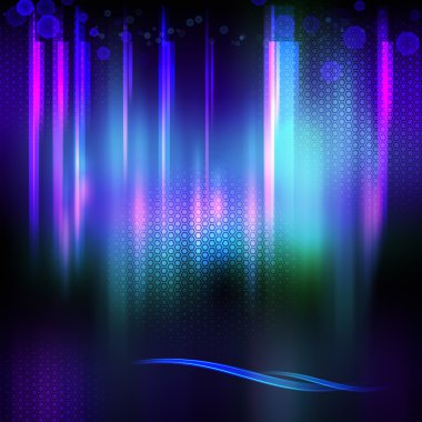 parlayan techno fütüristik arka plan