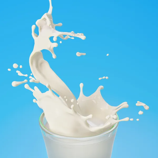 Splash beyaz süt cam