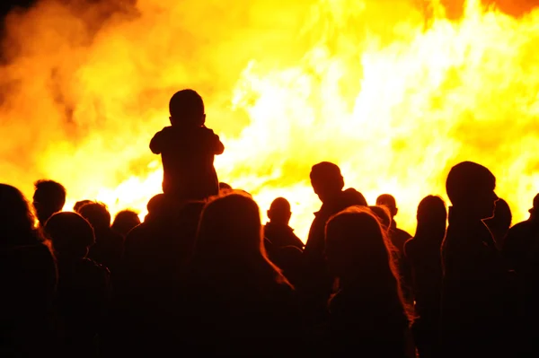 Notte dei falò — Foto Stock