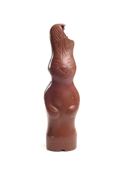 Csokoládé húsvéti nyúl Stock Kép