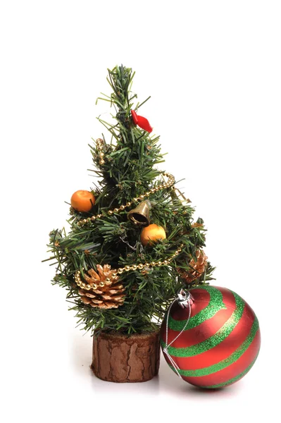 Karácsonyfa és a Zsuzsu Stock Kép