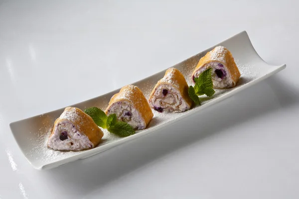 Dolce dessert di sushi — Foto Stock