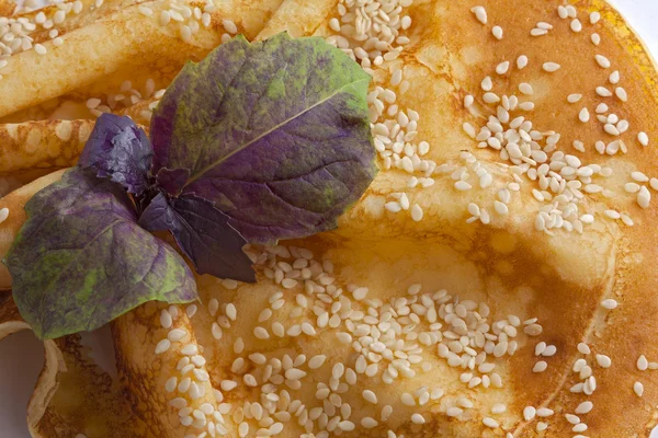Fried pancake — Stock Photo, Image