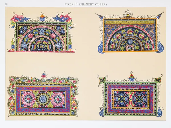 Russische Ornament — Stockfoto