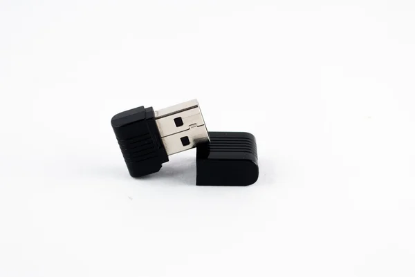 Paměť USB flash izolovaná na bílém pozadí — Stock fotografie