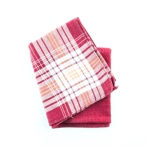 Handkerchief isolated on the white background — Stock Photo, Image