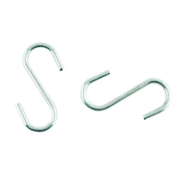 eski s şeklini sıfırdan izole üzerinde beyaz arka plan ile kanca