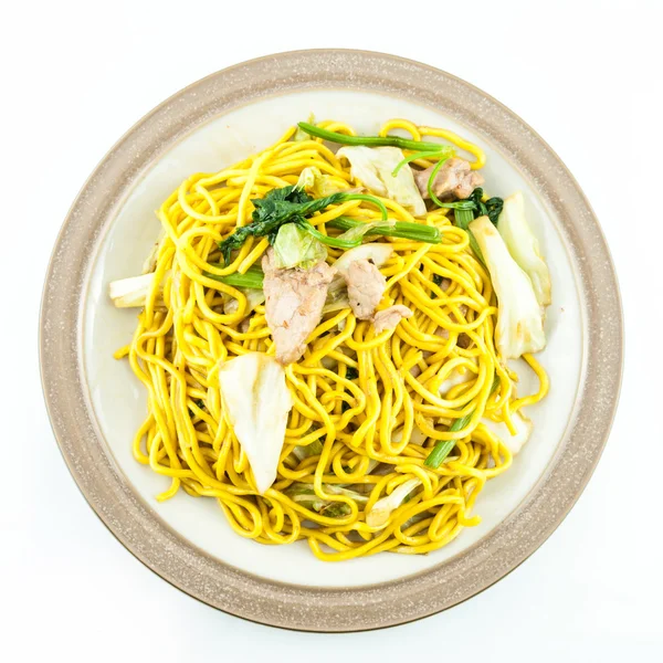 Fried noodles Japanese Yakisoba — Stock Photo, Image