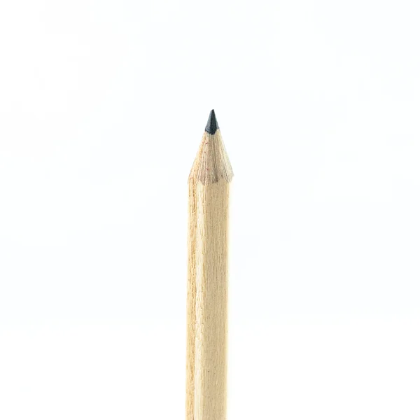 白地に孤立した木製の鉛筆 — ストック写真