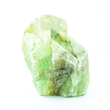 Beyaz arka plan üzerinde izole büyük taş