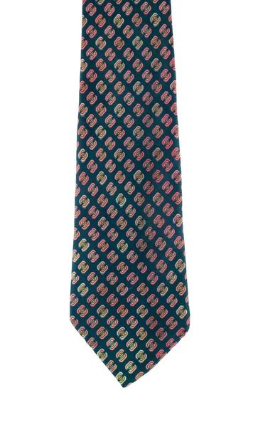 Padrão de gravata quadrada isolada no fundo branco — Fotografia de Stock