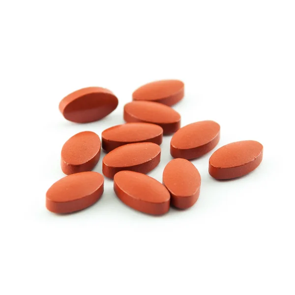 hap, Tablet beyaz zemin üzerine izole çeşitleri