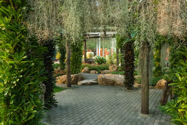 yol yeşil Bahçe - Bahçe peyzaj