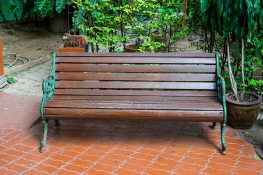 Park Bahçe Ahşap Bank