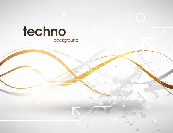 Technologie web zázemí pro obchodní design. — Stockový vektor