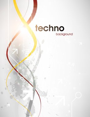 teknoloji web arka plan iş tasarımı için.