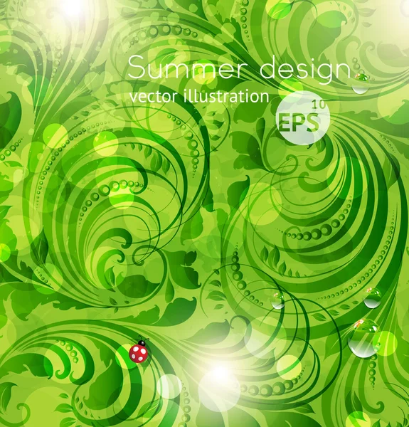 Fundo verde — Vetor de Stock