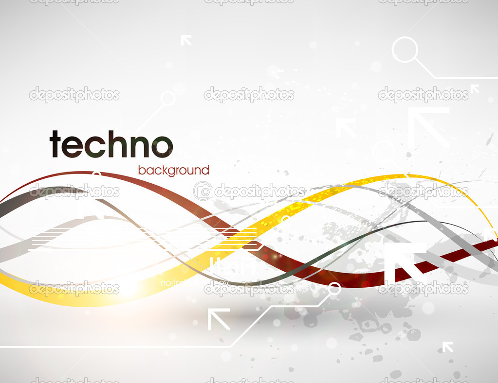 Technology web background for business design.