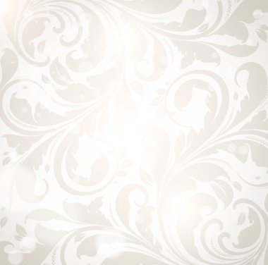 Dikişsiz bahar ya da yaz wallpaper, vektör arka plan tasarımı için