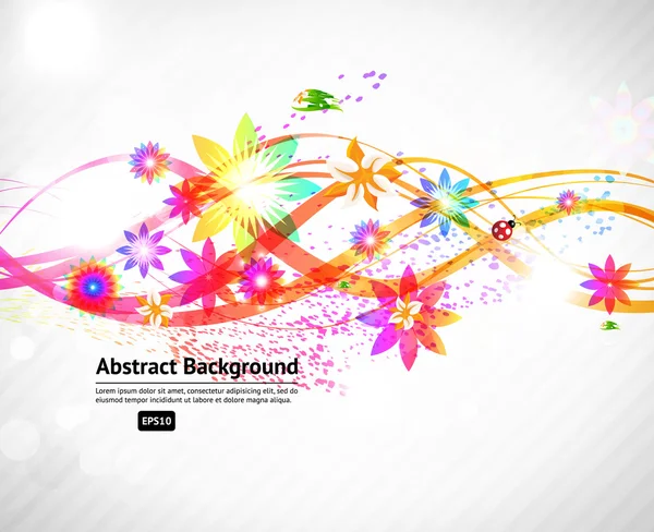 Abstract burst background — Stock Vector