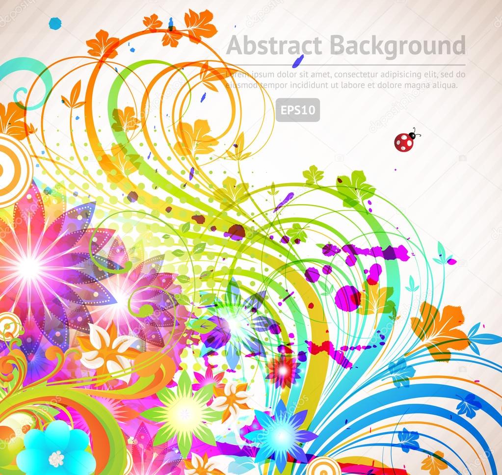 Vector summer background design