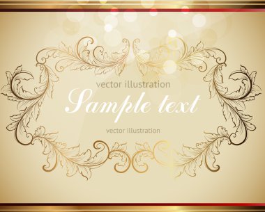 soyut desen tasarımı için. çiçek retro öğeler için arka plan