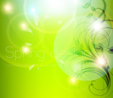 soyut renkli parlak bahar ya da yaz çiçek arka plan tasarımı için çiçekler