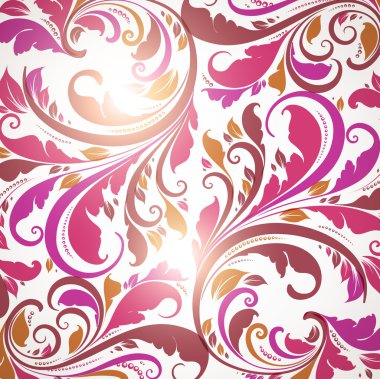 vektör bahar ya da yaz retro arka plan