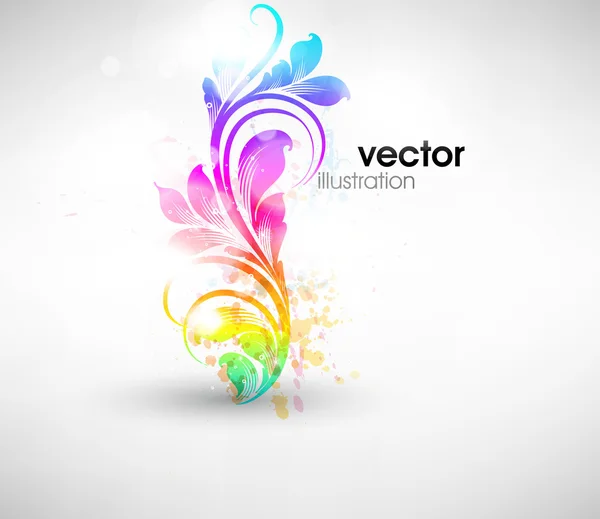 Fondo floral — Vector de stock