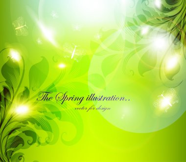 soyut renkli parlak bahar ya da yaz çiçek arka plan tasarımı için çiçekler