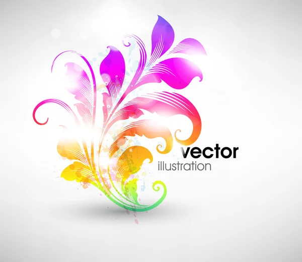 Fondo floral — Vector de stock