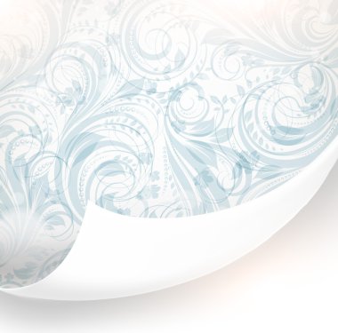 vintage tasarımı için yırtık sorunsuz çiçek arka plan