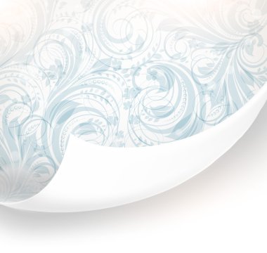 vintage tasarımı için yırtık sorunsuz çiçek arka plan