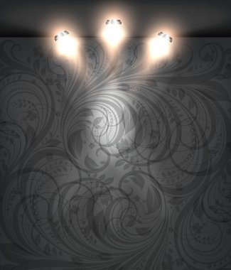 çiçek sorunsuz arka plan boş mağazası.