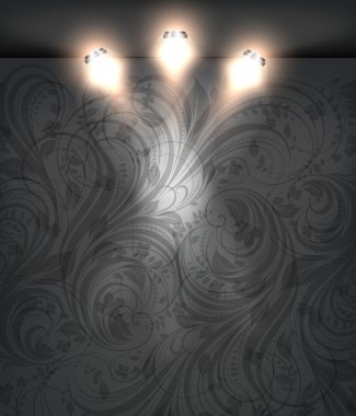 çiçek sorunsuz arka plan boş mağazası.