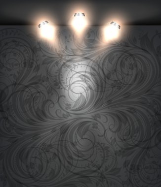 çiçek sorunsuz arka plan boş mağazası.