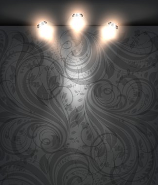 çiçek sorunsuz arka plan boş mağazası.