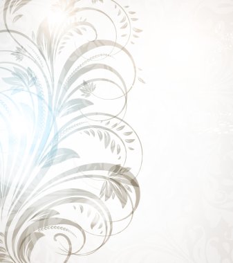 retro tasarım vektör vintage çiçek arka plan