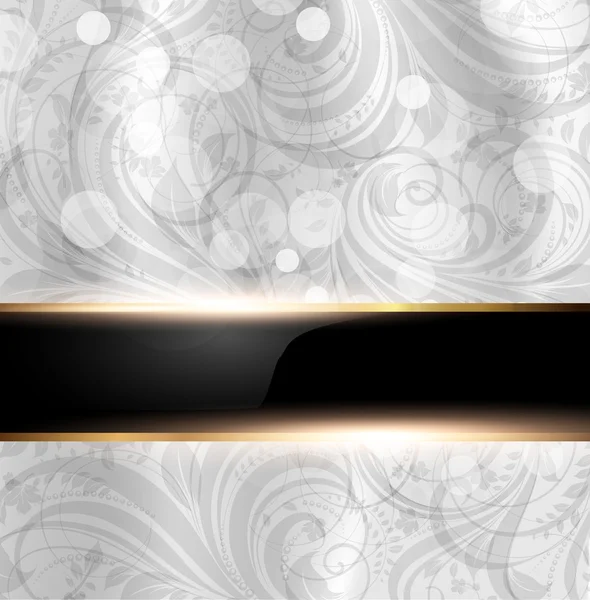 Fond d'écran sans couture fleur lumineuse d'été, fond vectoriel, soie. Blanc — Image vectorielle