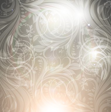 çiçek desenli duvar kağıdı tasarımı, siyah için dikişsiz çiçek arka plan.