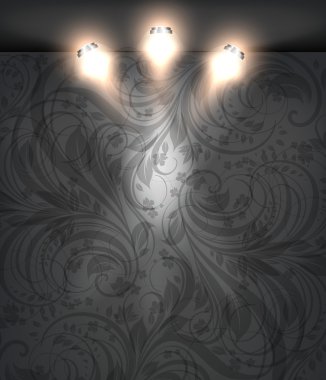 çiçek sorunsuz arka plan boş mağazası.