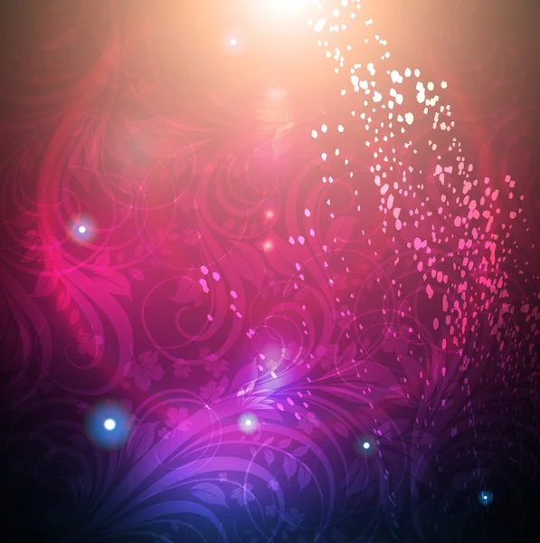 Fond d'écran Damas violet sans couture — Image vectorielle
