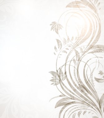 retro tasarım vektör vintage çiçek arka plan