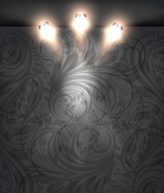 çiçek sorunsuz arka plan boş mağazası.