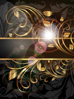 Yaz beyaz, siyah golden afiş